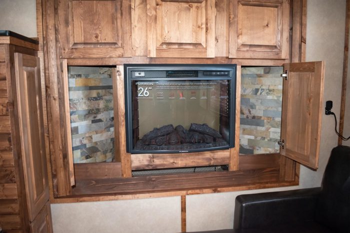 Tycoon RV | Rugged RVs for sale | Fireplace